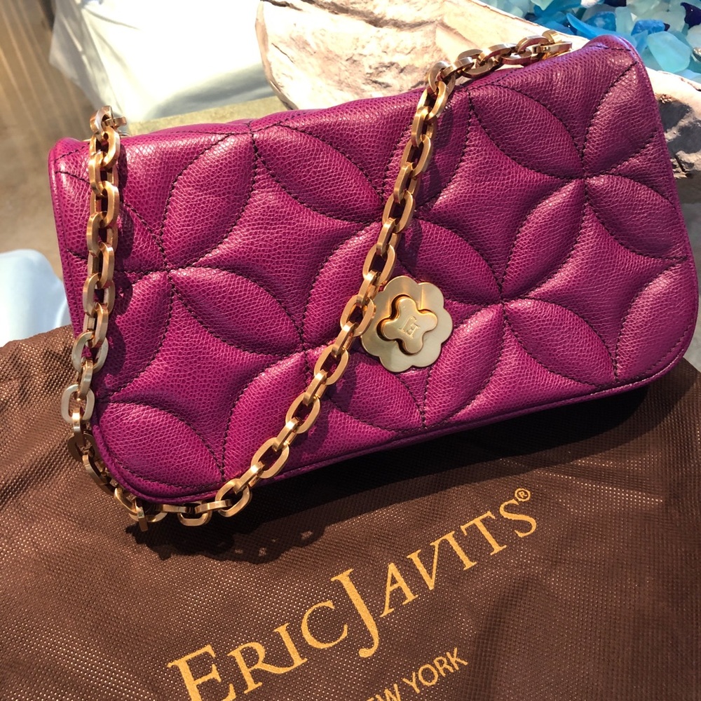 Eric Javits leather bag